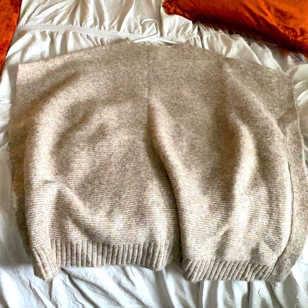 Universal thread sweater poncho